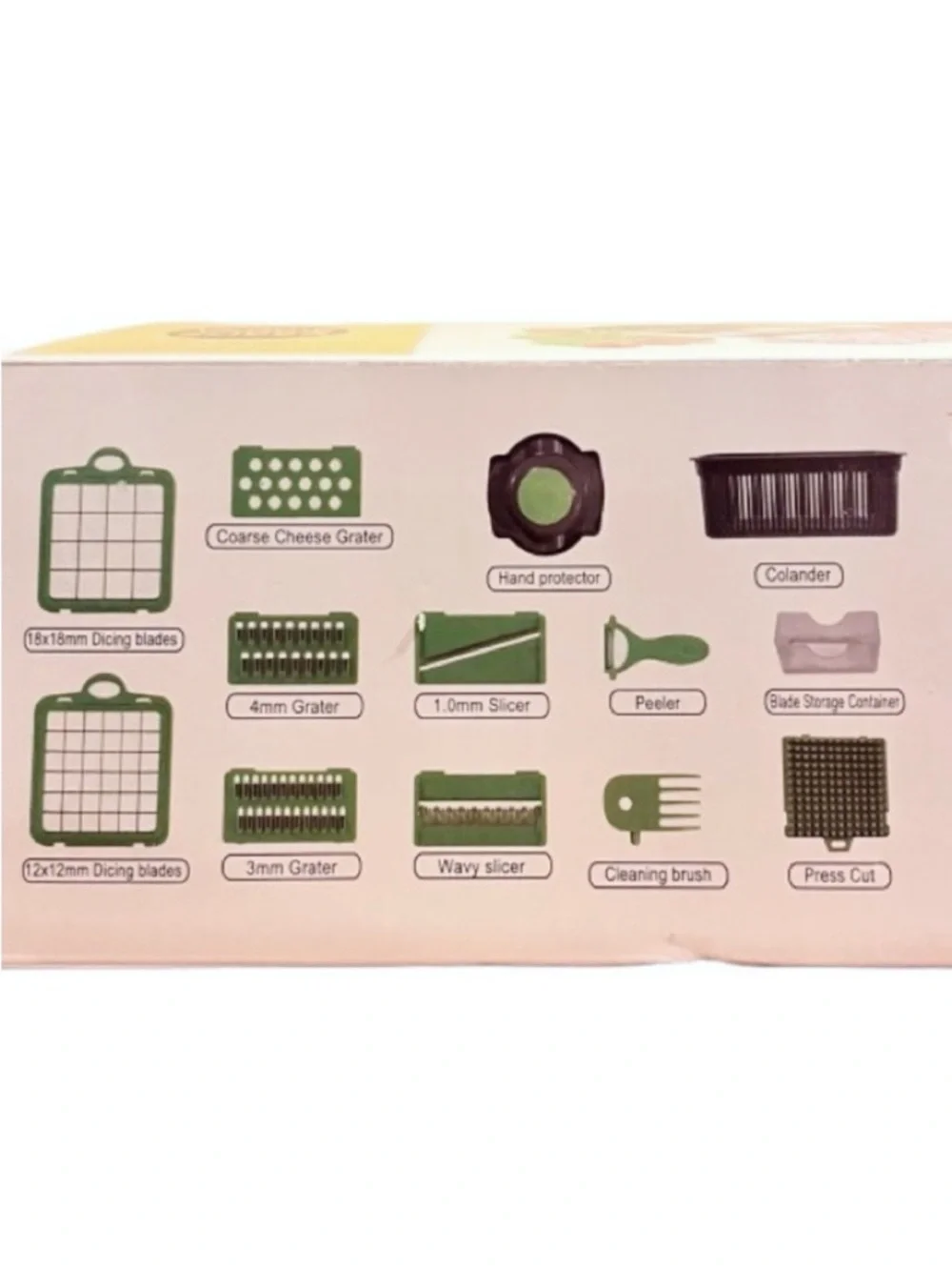 🆕- 16 in 1 Multifunctional Vegetable Chopper/Slicer/ Dicer Prep Tool Set